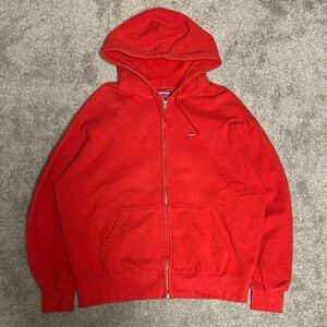 2023 Supreme Mini Box Logo Zip Up Hoodie